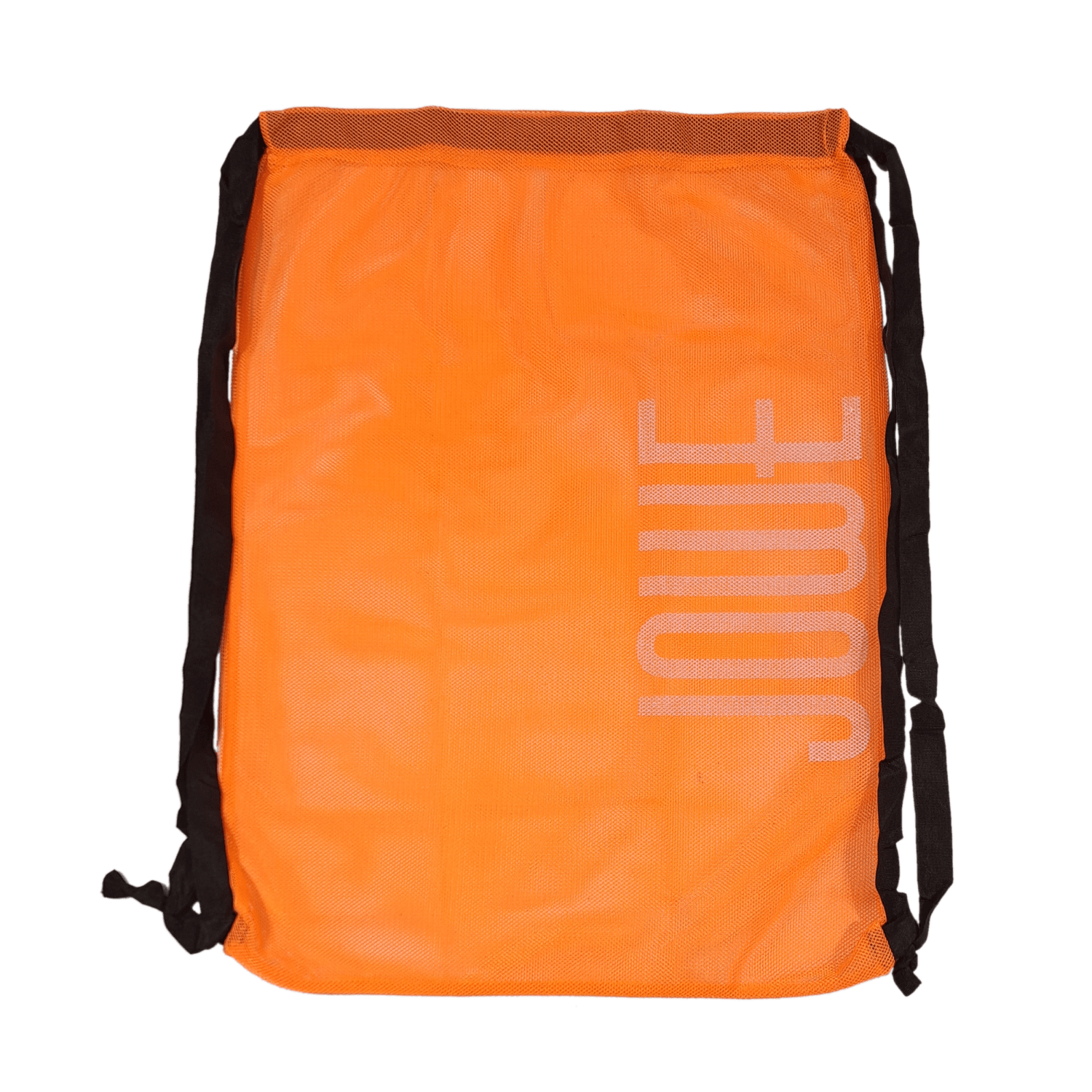 Jowe Essentials Mesh Bag - Durable & Lightweight Orange Storage Bag for Groceries, Laundry & Travel - Perfect for Shopping, Camping & Beach Trips