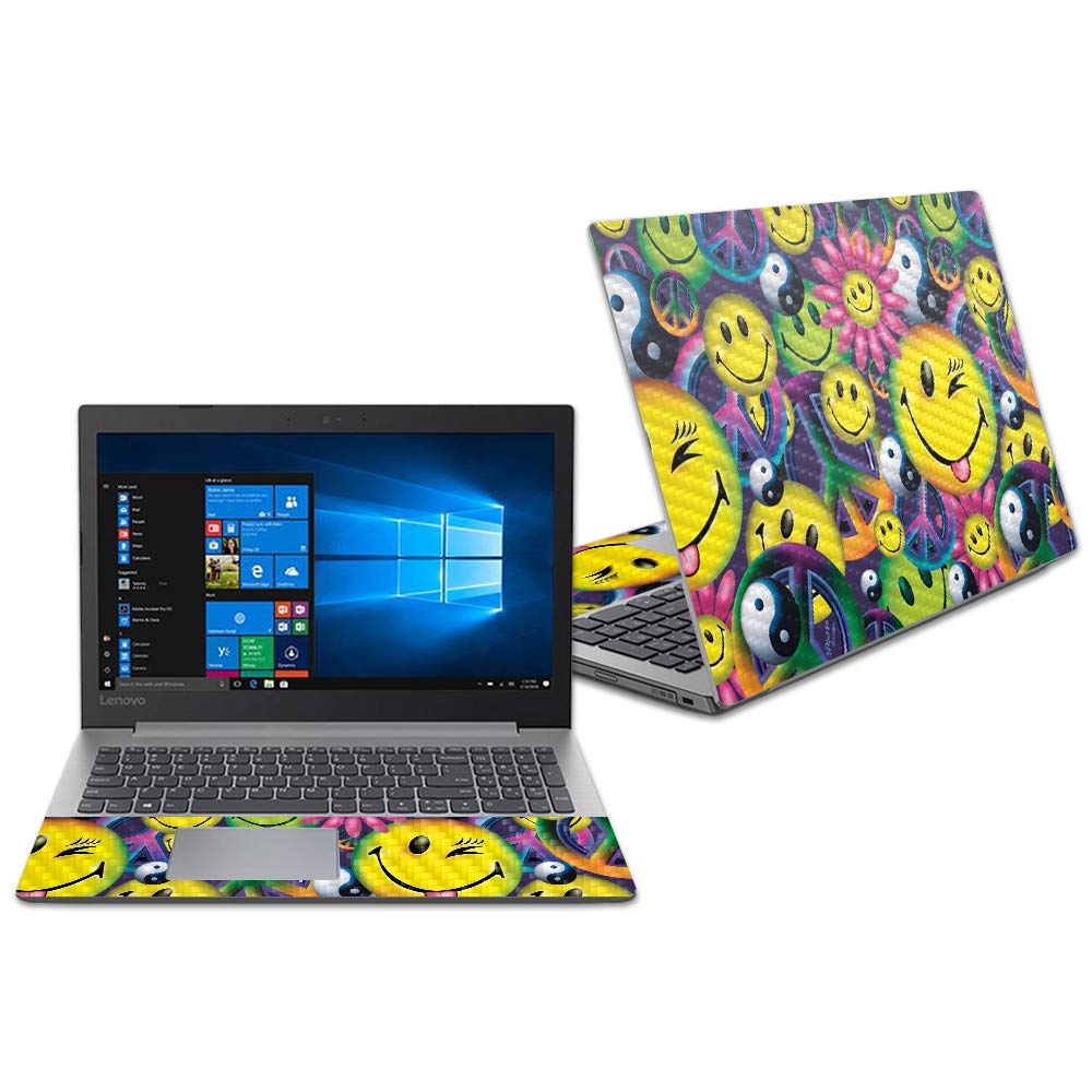 MightySkins Carbon Fiber Skin for Lenovo Ideapad 330 15