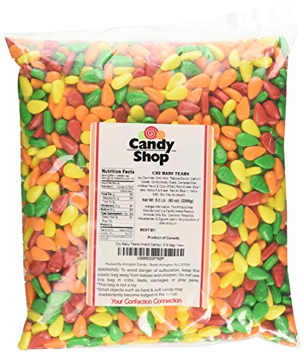 Hard Candy Cry Baby Tears - 5lb Bag for Parties & Gifting