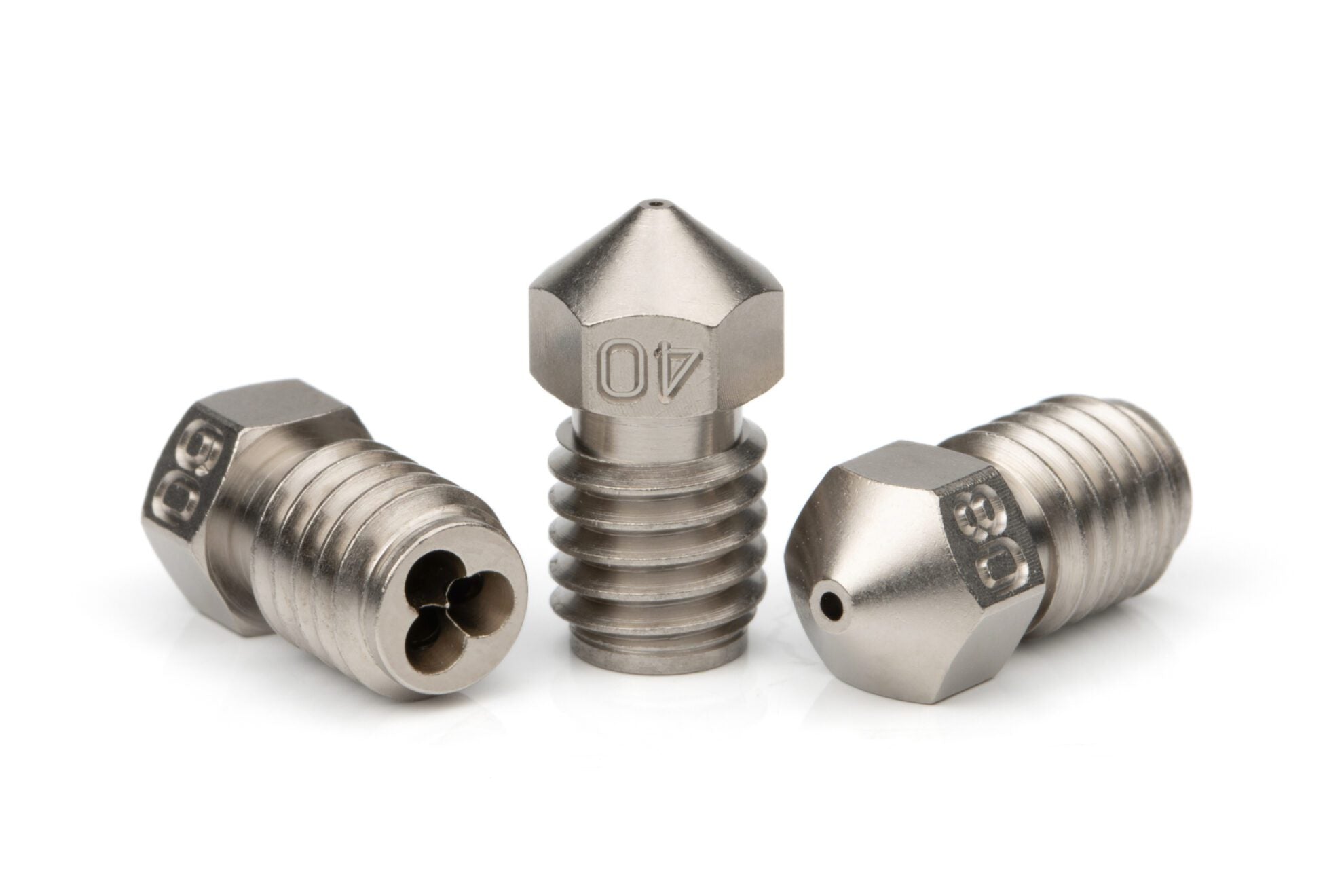 Bondtech CHT® Coated Brass Nozzle for E3D & Slice Engineering Hotends - High Performance 3D Printing Nozzle (0.2mm-1.0mm Sizes) - Perfect for ABS, PLA, PETG Filaments in DIY 3D Printing Projects