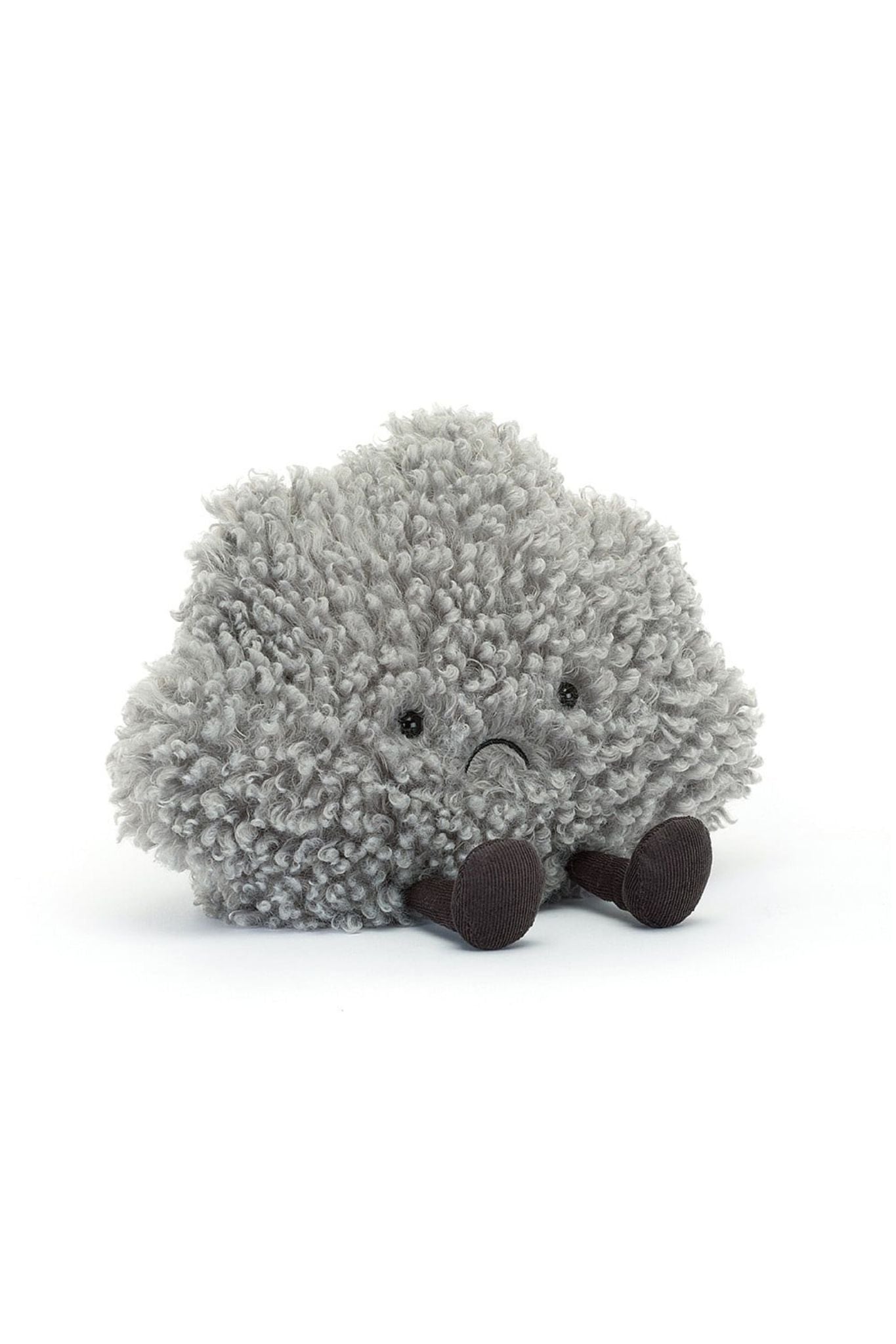 Jellycat Amuseables Storm Cloud Plush Toy - Soft & Cuddly Grey Cloud Stuffed Animal for Kids & Adults | Perfect for Stress Relief, Nursery Decor, and Gift Giving