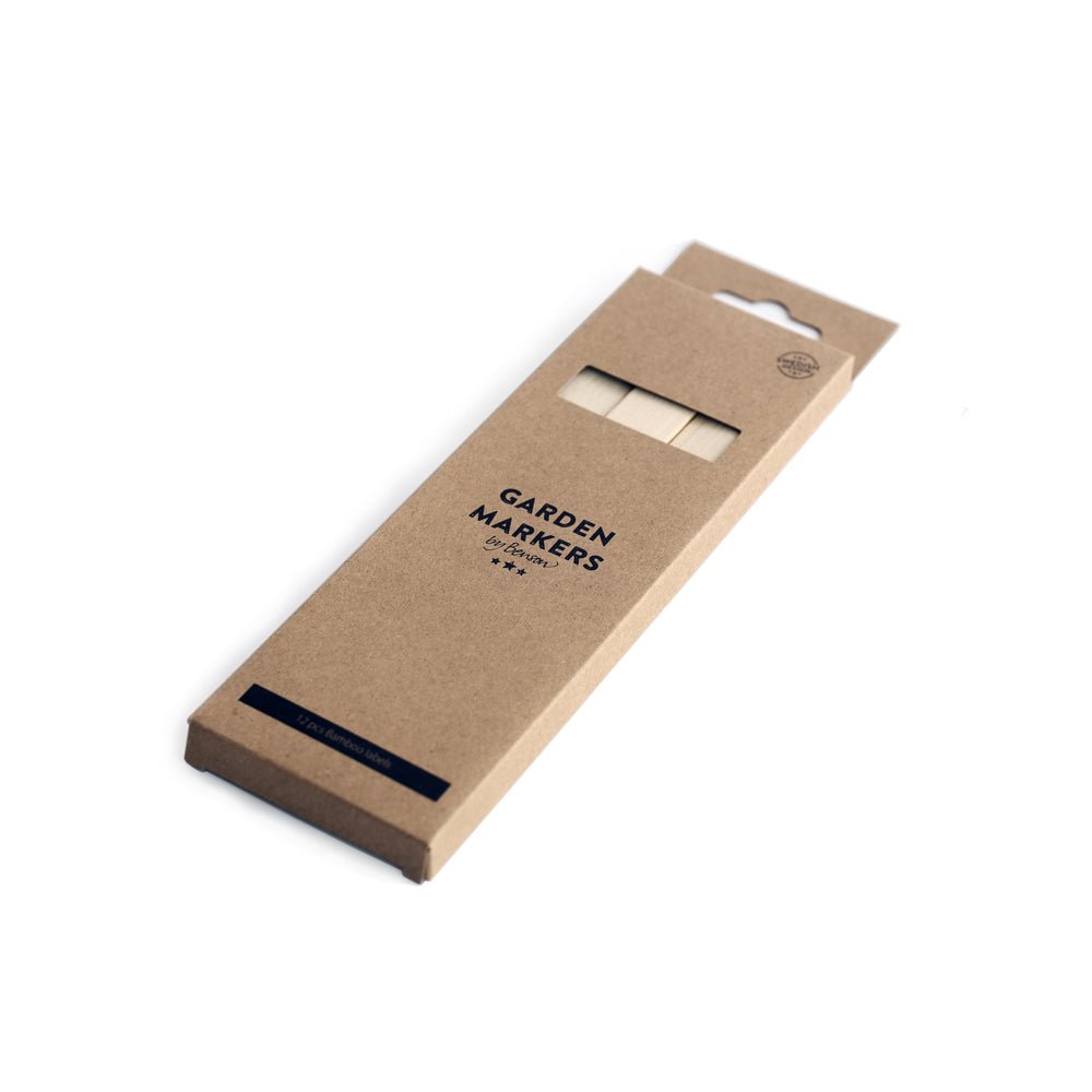 Custom Garden Markers for Plants - Durable Metal & Wood Plant Labels for Herb Garden, Vegetable Patch & Flower Beds - Perfect for Outdoor Gardening & Organizing