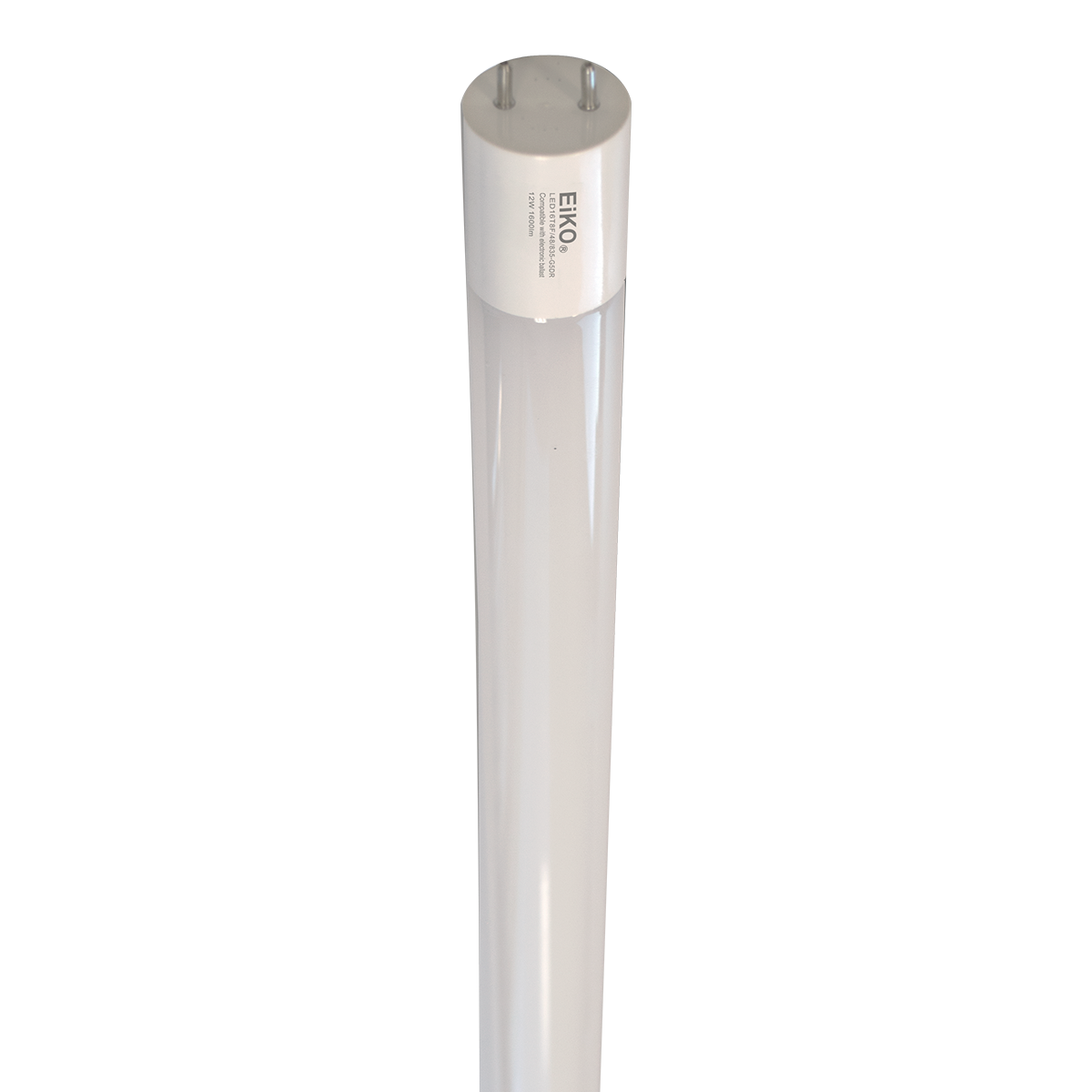 EIKO 12682 8.5W T8 LED Tube Light - 4FT, 1650LM, 4000K Cool White, Type A G13 Base, 80 CRI, Glass Cover - Perfect for Office, Garage, Warehouse & Commercial Lighting