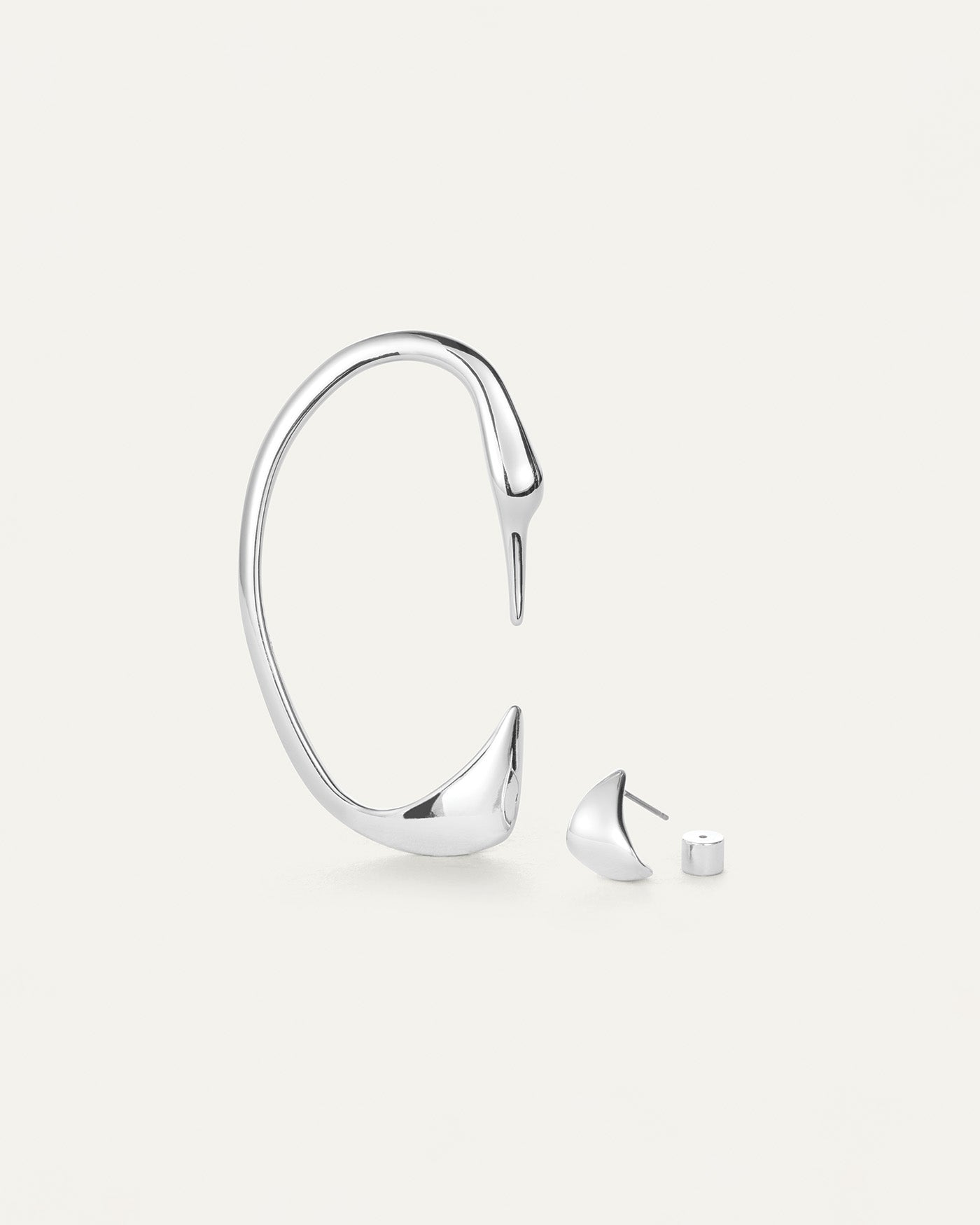 Lisieux Ear Cuff & Stud Set - Trendy Cartilage Earrings for Women, Minimalist Gold Hoop Ear Cuff with Stud - Perfect for Parties, Date Nights & Everyday Wear