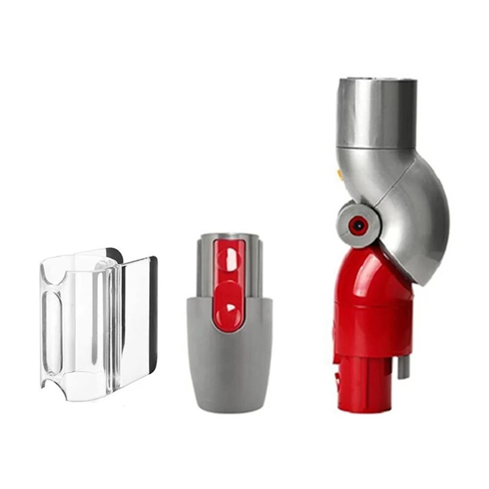 Dyson V7 V8 V10 V11 Vacuum Cleaner Accessories - Quick Release Upper & Lower Adapter Kit with Fixed Clip | Compatible Replacement Parts for Floor Care & Home Cleaning