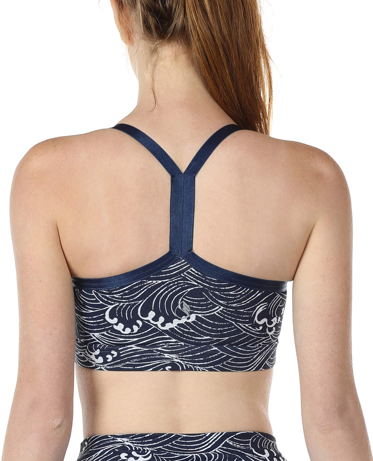 Icyzone Women's Workout Sports Bras - High Support Running, Fitness, Yoga & Exercise Bra - Breathable Activewear Top for Gym, Training & Outdoor Activities