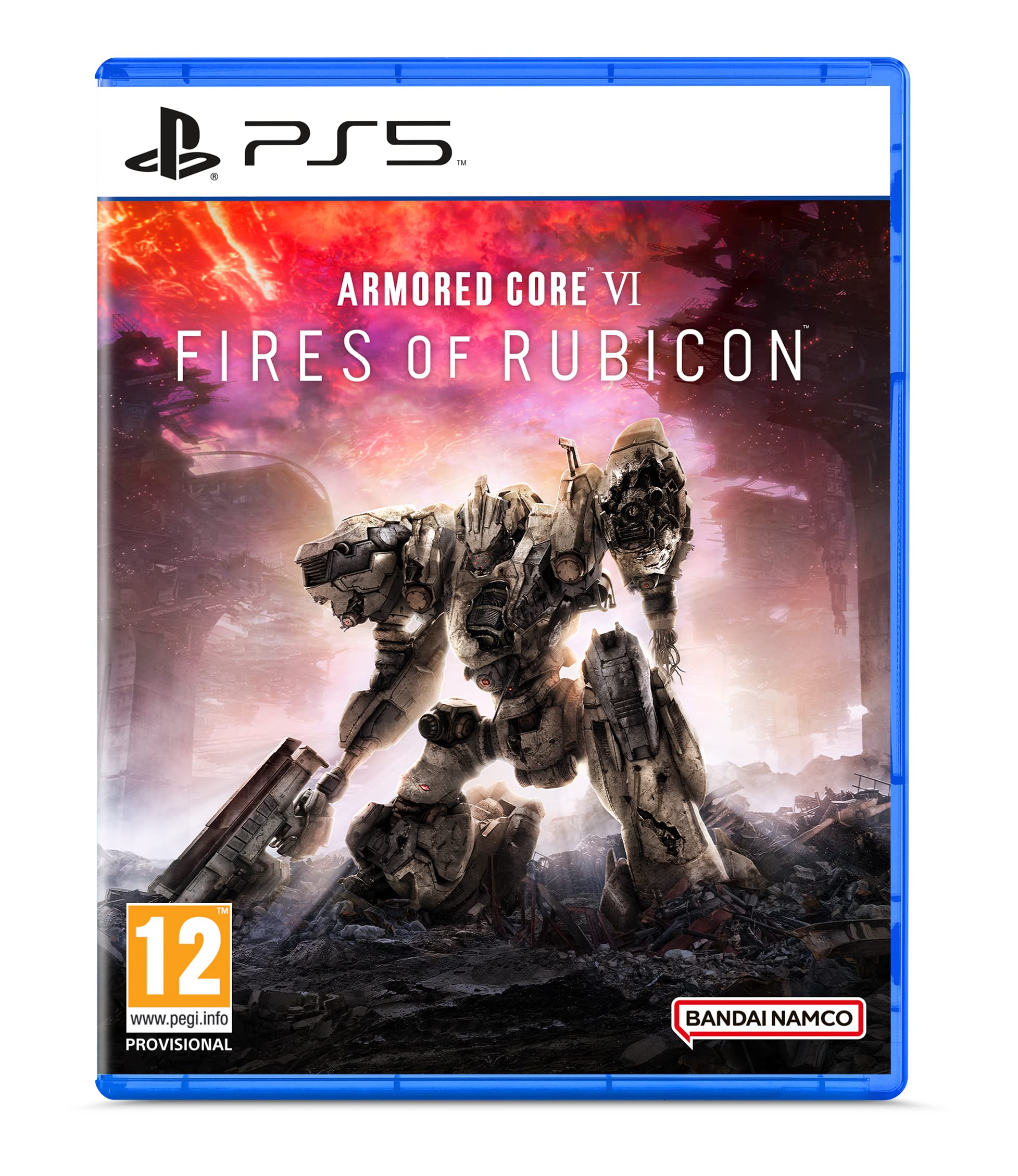 ARMORED CORE VI FIRES OF RUBICON for PS5 - Action-Packed Mecha Combat Game | Perfect for Sci-Fi Fans & Hardcore Gamers
