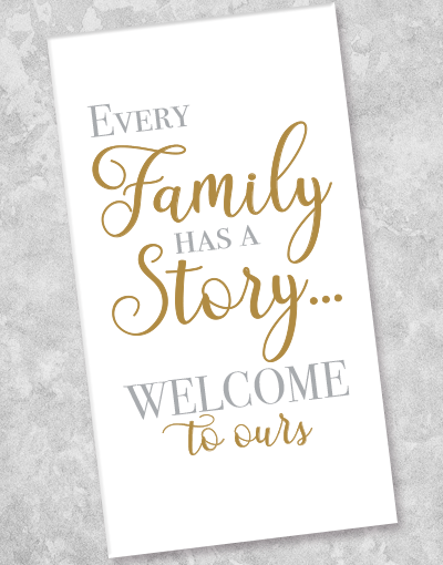 Premium 36-Pack Family Story Guest Towel Napkins - Soft & Absorbent Paper Napkins for Parties, Weddings, and Special Occasions