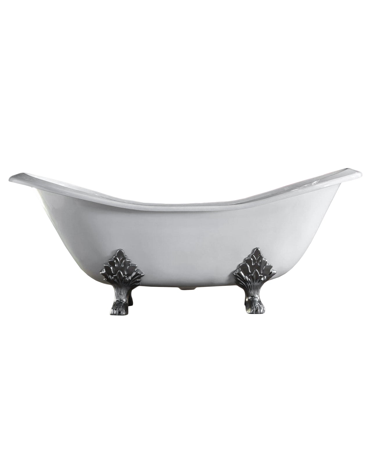 Villandry 182 cm Cast Iron Bathtub - Freestanding Soaking Tub for Bathroom, Spa & Relaxation at Home