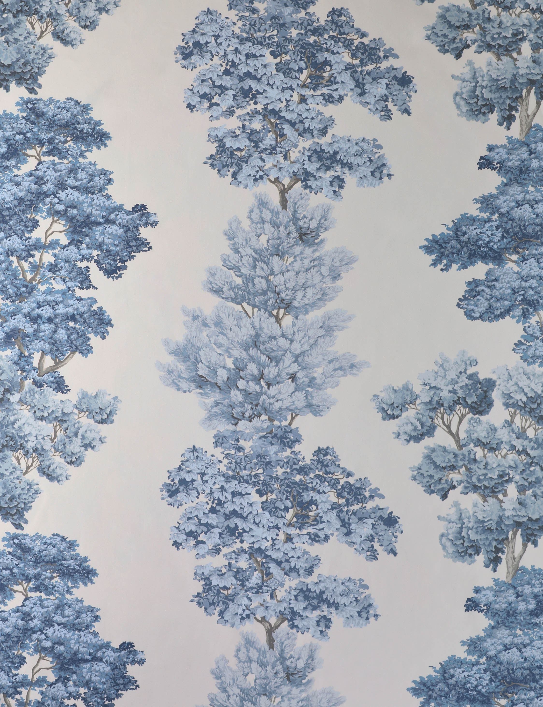 Scalamandré Central Park Light Blue Cotton Fabric Swatch - Perfect for Upholstery, Curtains & Home Decor Projects