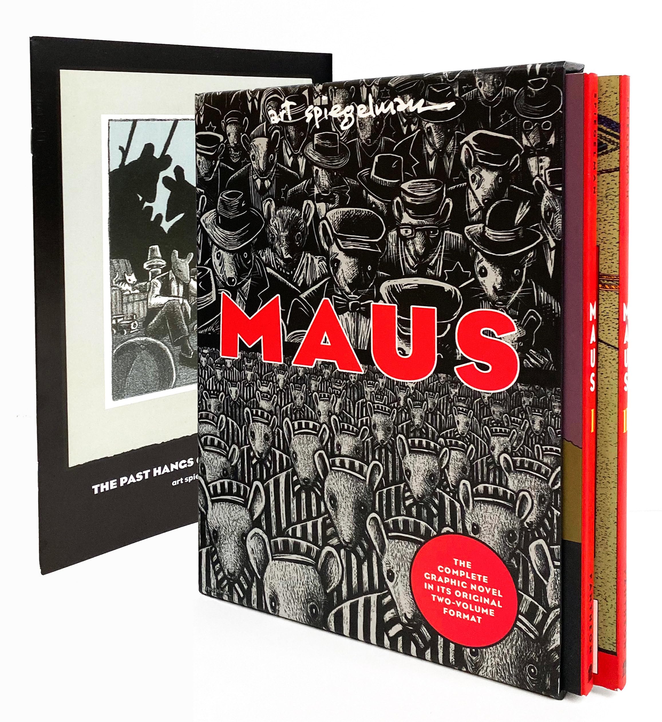 Maus I & II Paperback Box Set - Complete Graphic Novel Holocaust Memoir by Art Spiegelman - Perfect for History Enthusiasts & Book Clubs