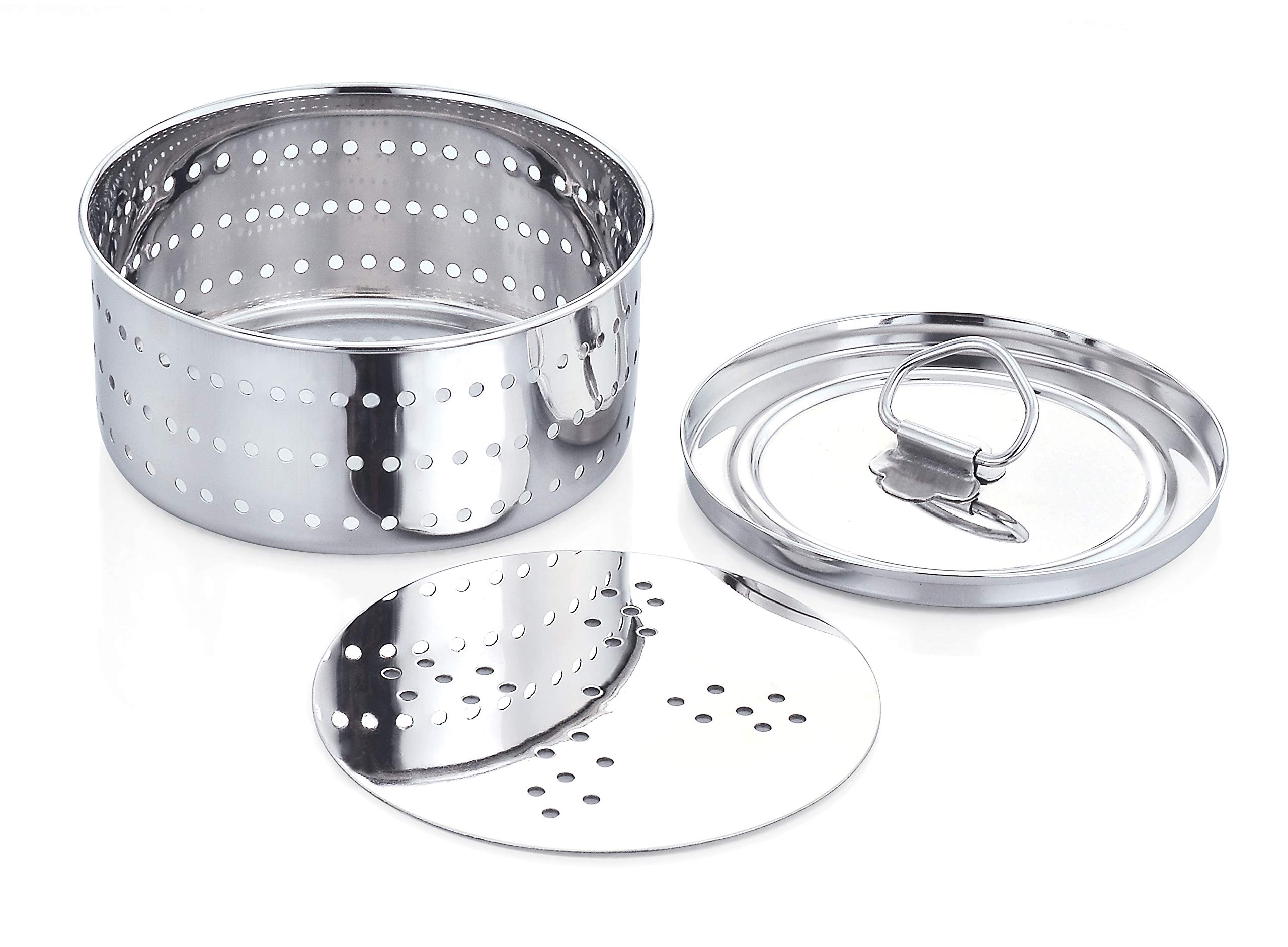 Stainless Steel Paneer Tofu Cheese Maker Mold Kit - 350ml Round Shape Press for Homemade Paneer, Cheese & Tofu - Perfect for Indian Cooking, Vegan Recipes & DIY Cheese Making