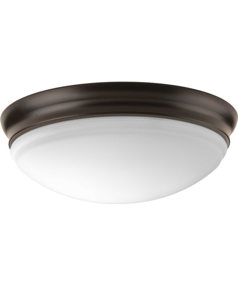11 LED Flush Mount Ceiling Light in Antique Bronze - Perfect for Bedroom, Kitchen, and Hallway Lighting