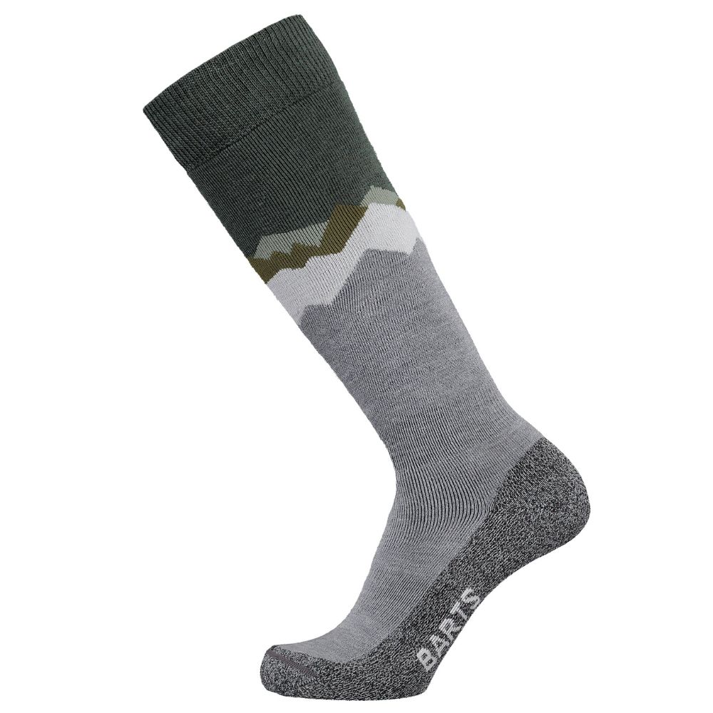 Barts Comfort Ski Socks for Men & Women - Warm Thermal Winter Hiking Socks for Snowboarding, Skiing & Outdoor Activities - Army Green