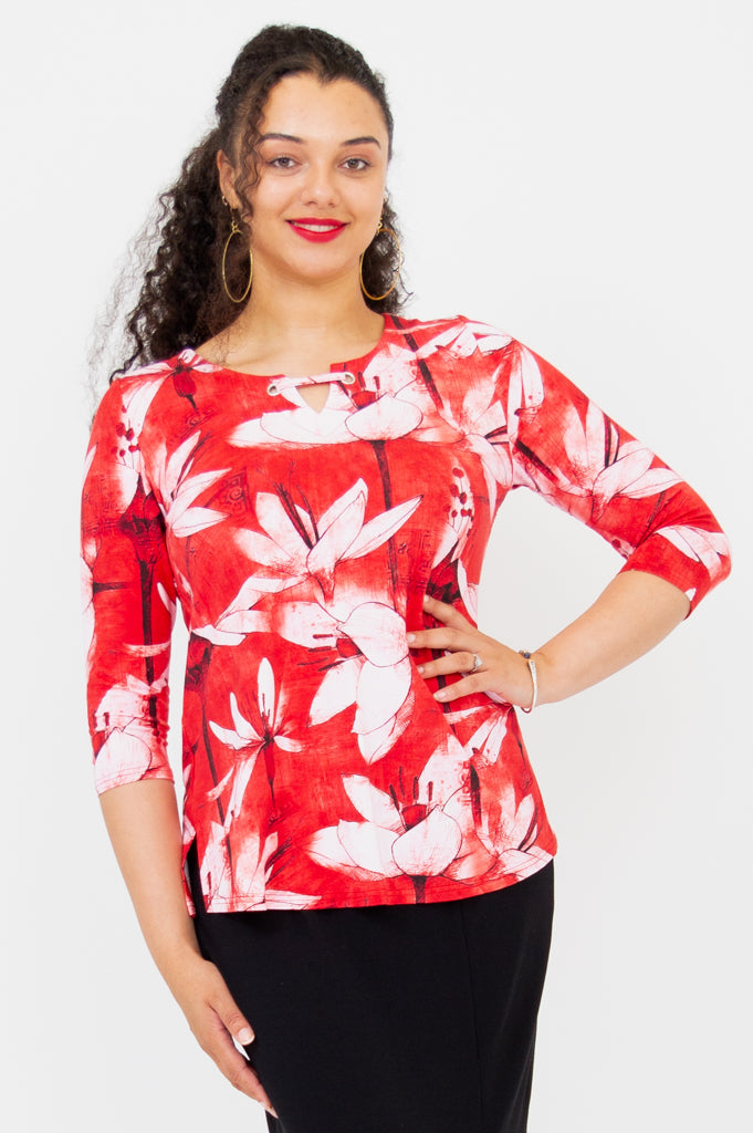 Premium Bamboo Gemi Top for Women - Soft & Breathable Summer Blouse - Perfect for Casual Outings, Beach Vacations & Boho Fashion