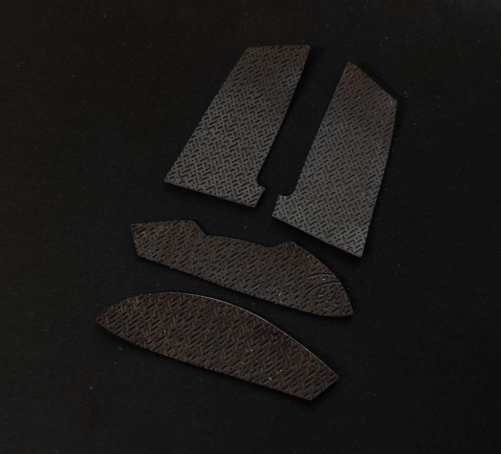 BT.L Ergonomic Mouse Grip for Razer Orochi V2 - Non-Slip Black Gaming Grip Tape | Perfect for FPS, MOBA & Long Gaming Sessions
