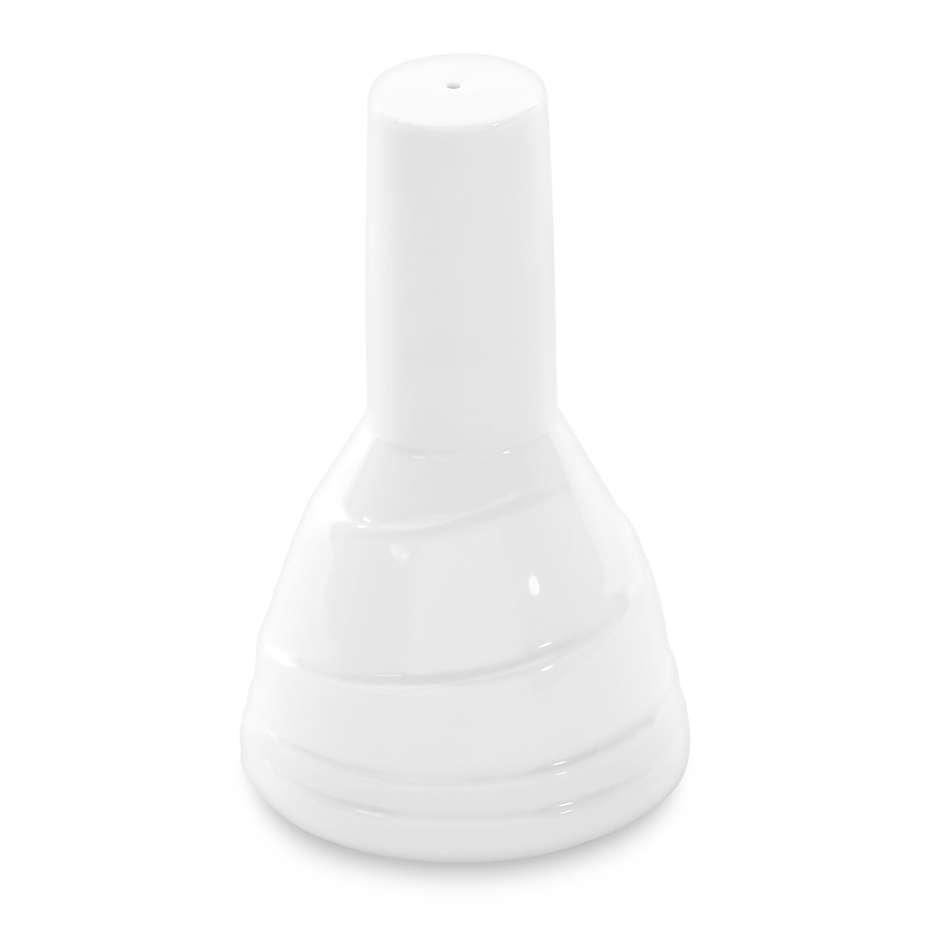 BergHOFF Essentials Porcelain Salt Cellar with Lid - Premium Ceramic Salt Keeper for Kitchen, Dining Table & Restaurant Use