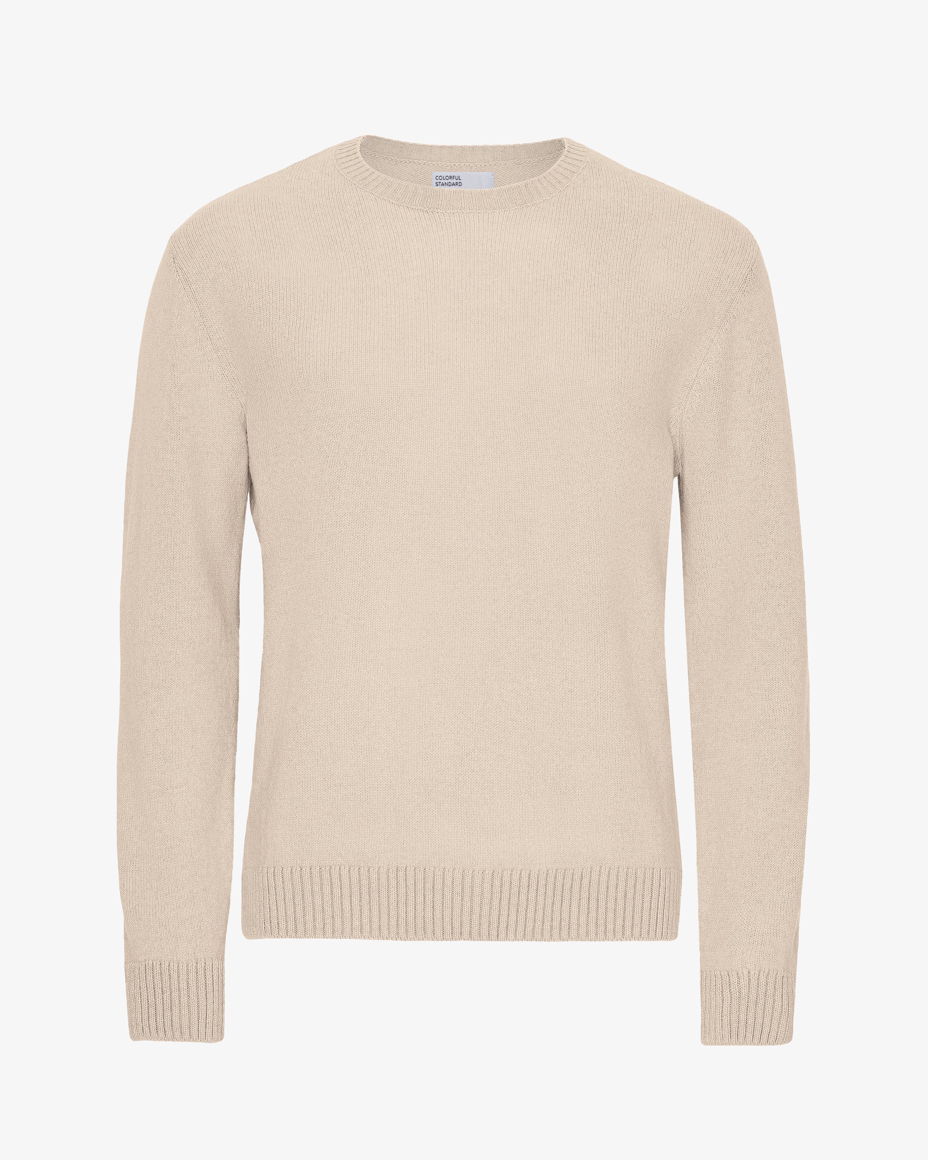 Classic Merino Wool Crew Neck Sweater for Men & Women | Soft Ivory White Winter Pullover | Perfect for Cold Weather, Office Wear & Casual Outfits