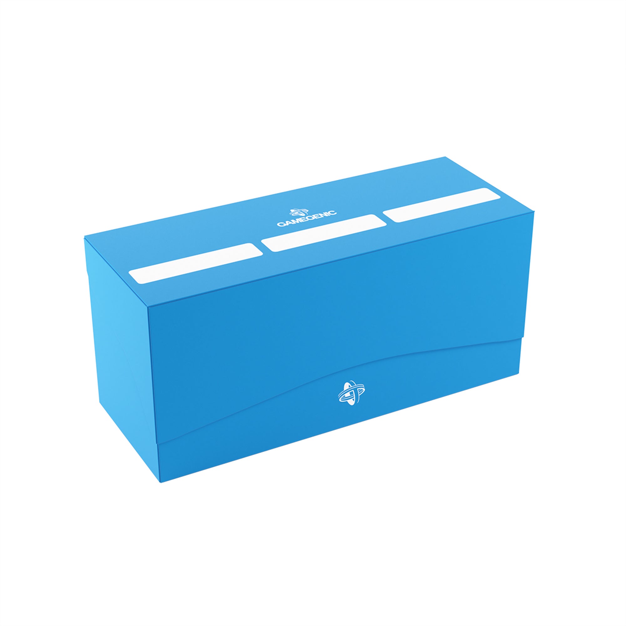 Triple Deck Card Holder for 300+ XL Cards - Durable Blue Storage Case | Perfect for MTG, Pokemon, and Yu-Gi-Oh Trading Card Games