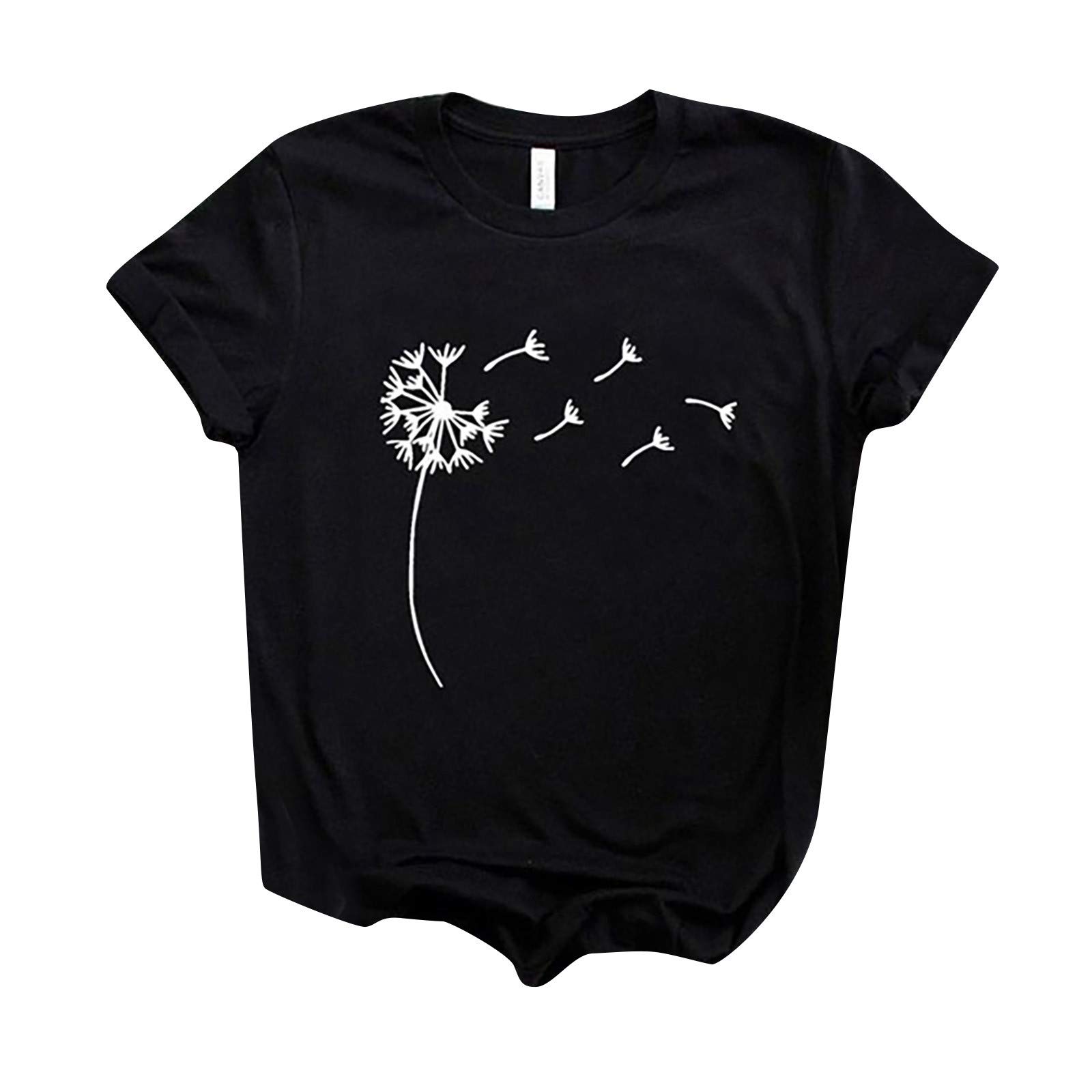Women's Summer Tops - Short Sleeve Printed Leopard Love Round Neck T-Shirt & V-Neck Blouse | Casual Wear, Beach Outfits, Date Night Fashion