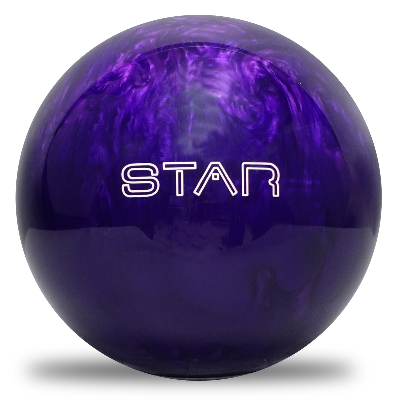 Elite Star Purple Pearl Bowling Ball - Professional Performance for Strikes & Spares | Perfect for League Play & Tournament Competitions