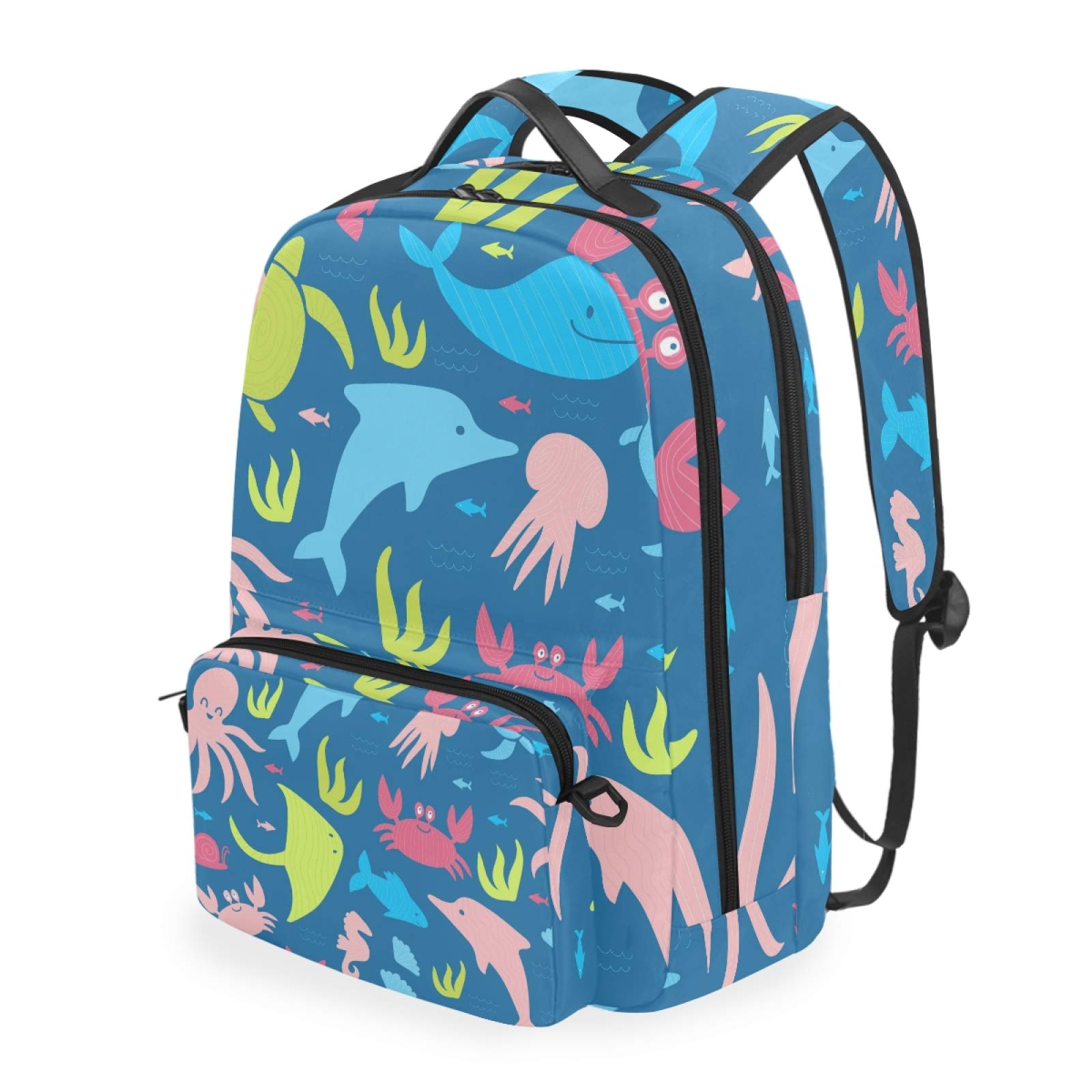 2in1 Cartoon Animals Backpack - 15