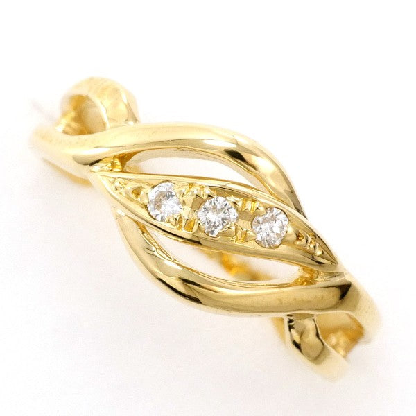 18K Yellow Gold Diamond Ring for Women - Elegant Solitaire Engagement & Wedding Band - Perfect for Proposals, Anniversaries, and Special Occasions