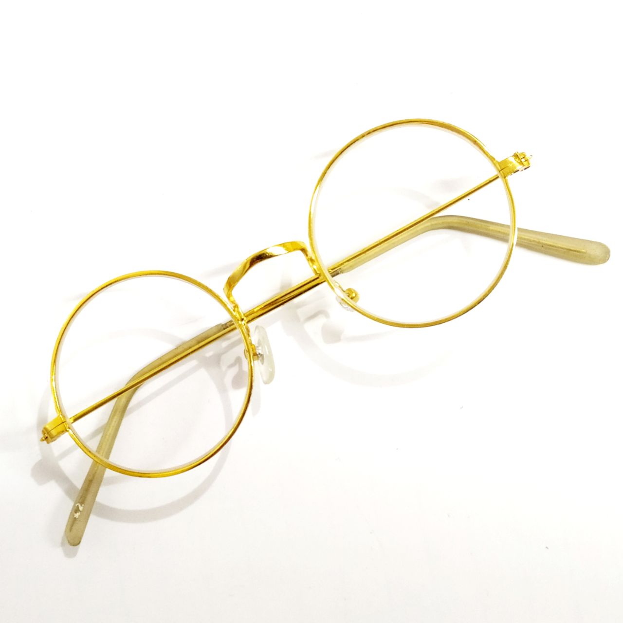 Harry Potter Style Round Glasses for Kids - Silver Frame, Lightweight & Durable, Perfect for Costumes, Dress-Up & Cosplay (Ages 2-6 Years)