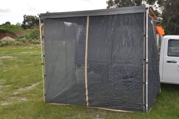 Front Runner Easy Out Awning Mosquito Net - 2M Portable Camping Mesh Screen for Outdoor Protection | Perfect for Camping, Hiking, and Backyard Use