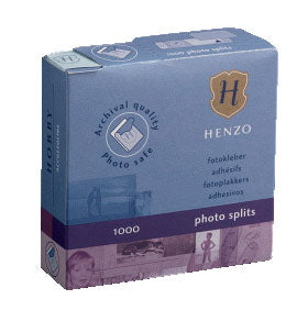 Henzo Photo Splits - 1000 Pieces High-Quality Photo Splits for Scrapbooking, Card Making, and DIY Crafts | Perfect for Memory Books, Journals, and Home Decor Projects