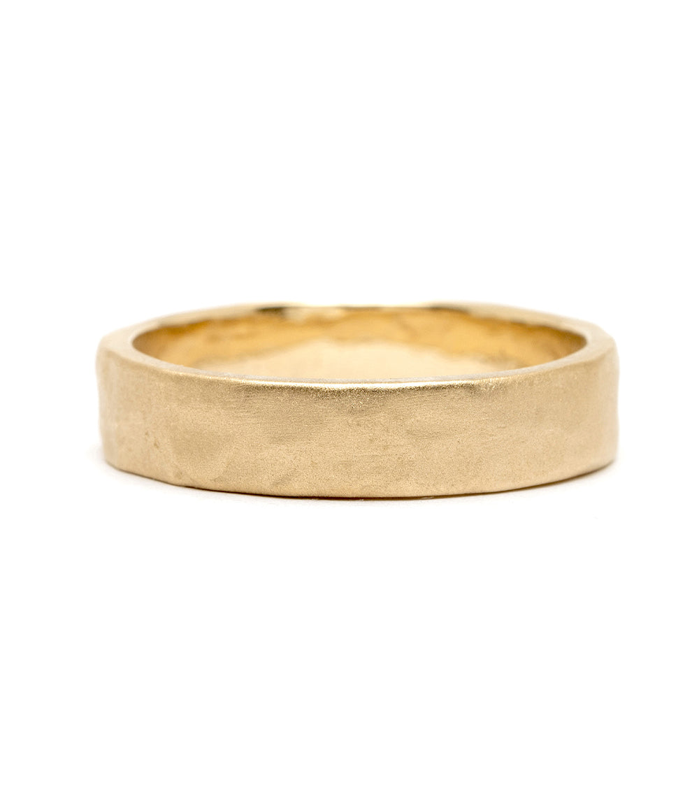 Raw Texture Wedding Band Ring for Men & Women - Handcrafted Rustic Matte Finish Tungsten or Titanium - Perfect for Couples, Engagements, Anniversaries & Everyday Wear