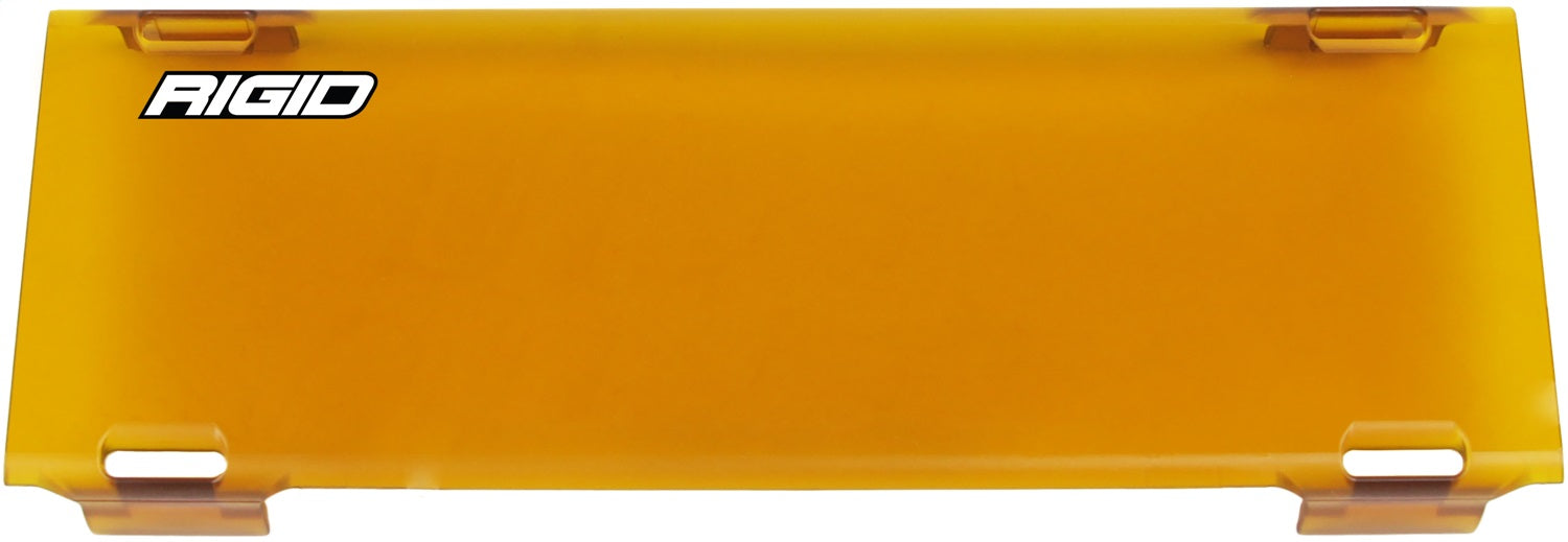10in Amber E Series Light Cover - Universal Fit for Trucks, SUVs, and Off-Road Vehicles | Durable Polycarbonate Lens for Enhanced Visibility in Fog & Low Light Conditions