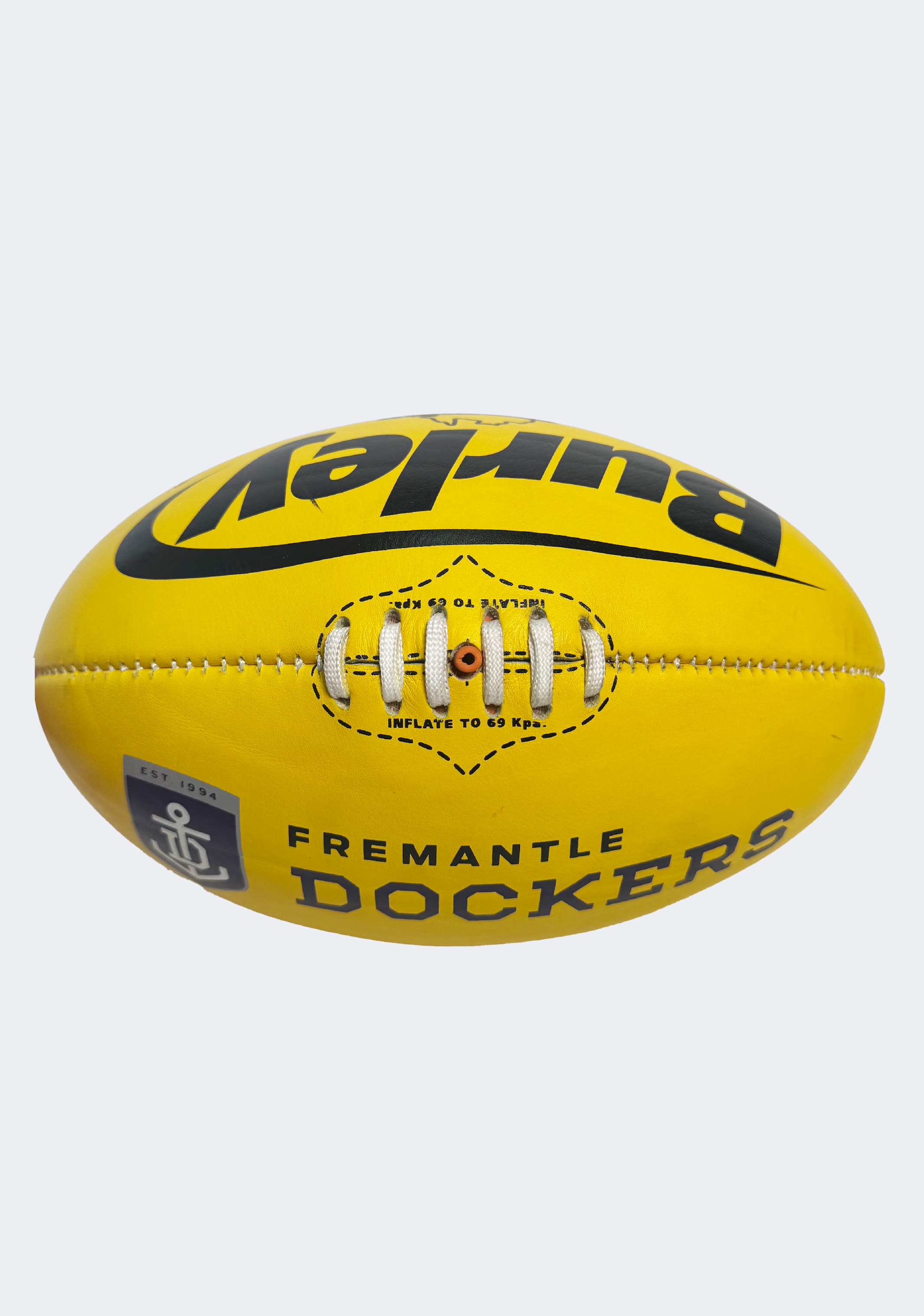 Burley Premier Football Fremantle Dockers Size 5 - Official Match Soccer Ball for Training & Games - Perfect for Youth & Adult Leagues, Backyard Play, and Team Practice