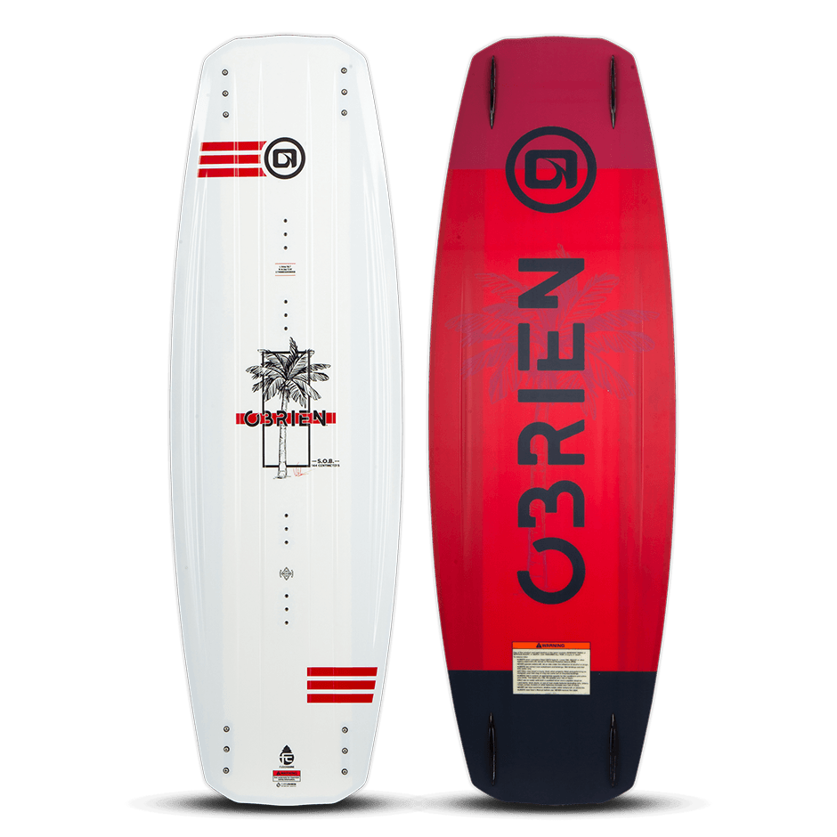 O'Brien SOB Wakeboard for Beginners & Advanced Riders - Premium Performance Water Sports Board for Lake & Ocean Use - Perfect for Wakeboarding, Tricks & Summer Fun