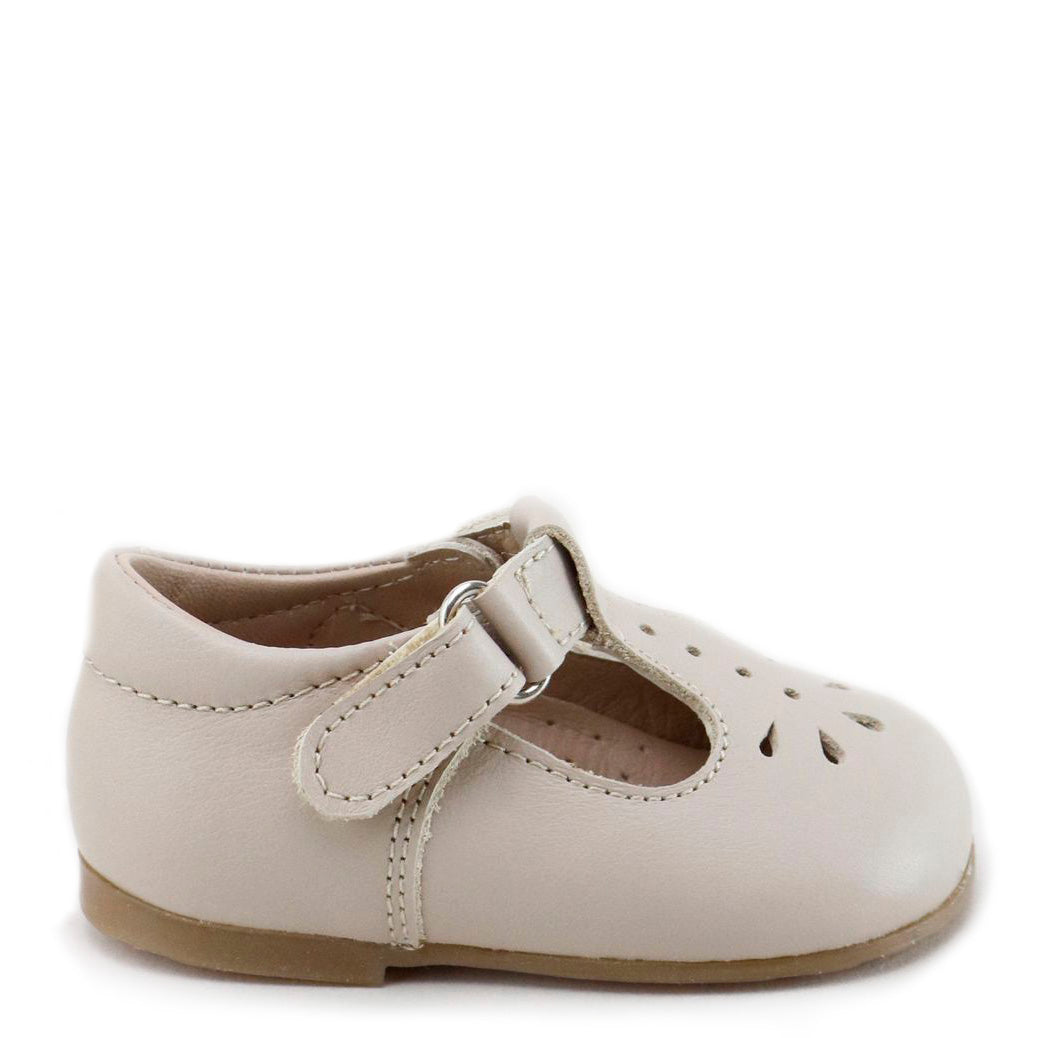 Papanatas Stone Perforated Baby Shoes - Breathable & Comfortable First Walkers for Infants - Perfect for Outdoor Play, Park Visits & Special Occasions