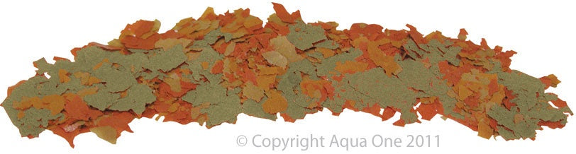 Aqua One Tropical Flake Fish Food Bulk 1KG - Premium Nutrition for Tropical Fish, Ideal for Daily Feeding in Home Aquariums