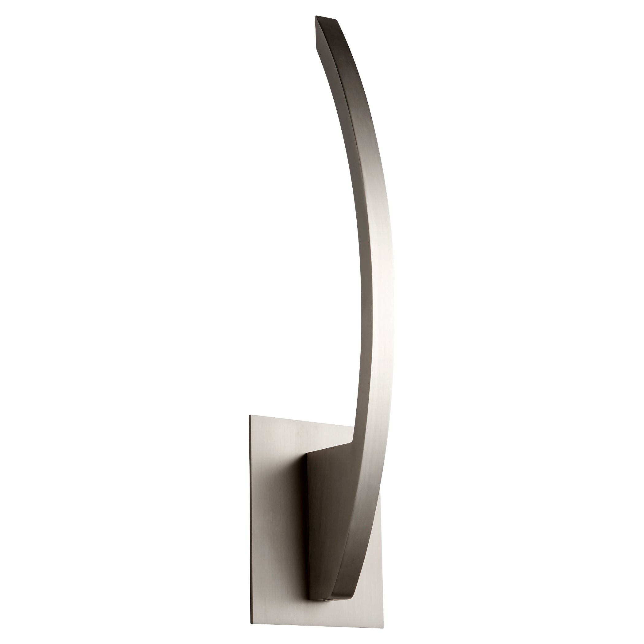 Oxygen Bolo 3 553 24 Sconces in Satin Nickel - Modern Wall Lighting Fixtures for Living Room, Bedroom & Hallway Decor