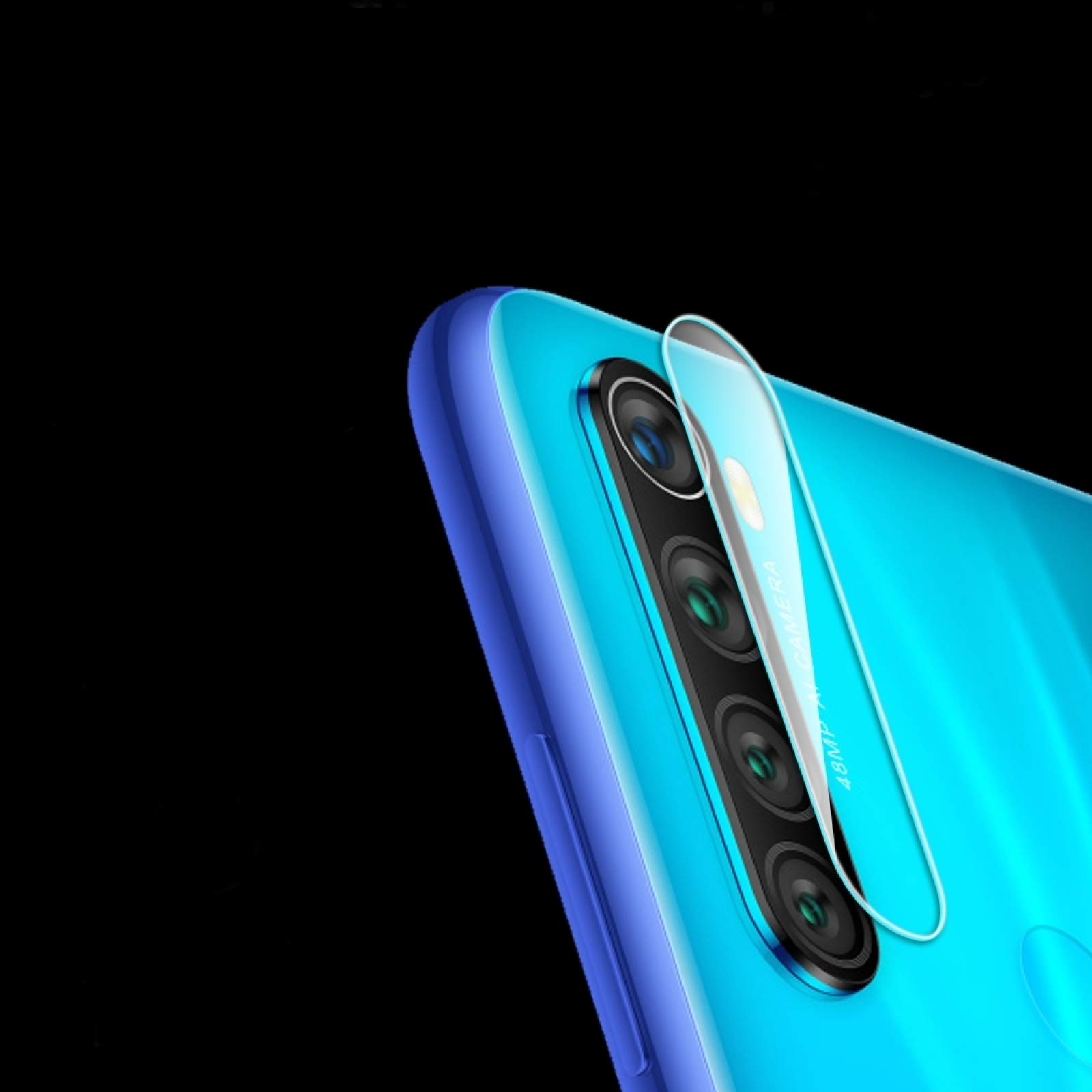 Leya-US 10 Pack Tempered Glass Camera Lens Protector for Xiaomi Redmi Note 8 - 2.5D Transparent Screen Protector, Scratch-Resistant Back Cover Film - Perfect for Photography, Outdoor Adventures & Daily Protection
