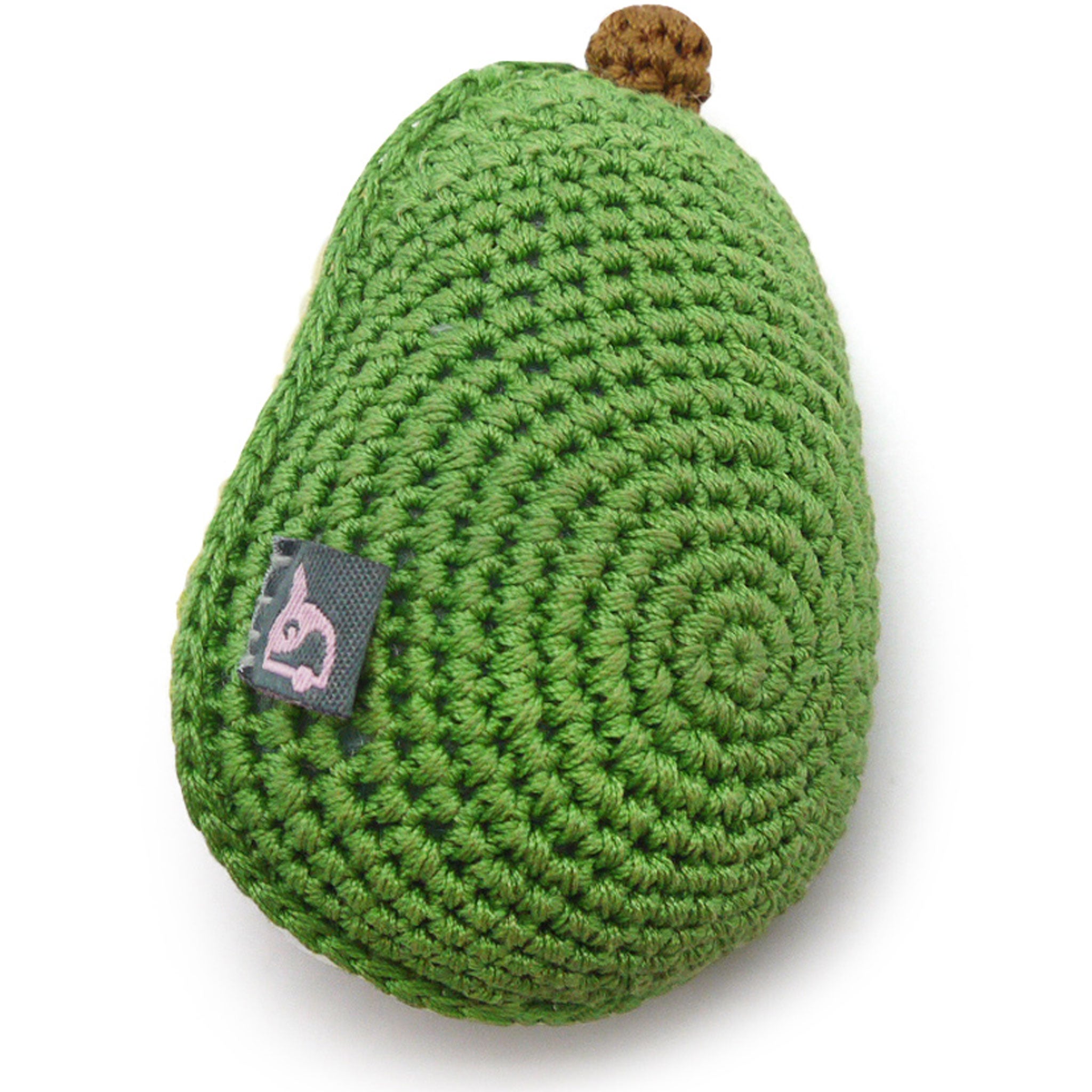 Dogo Pet Fashions Avocado Dog Toy - Cute & Durable Chew Toy for Small & Medium Dogs - Perfect for Playtime, Training & Teething Relief