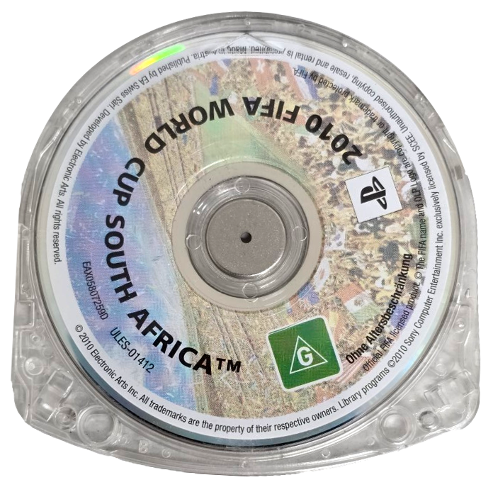 2010 FIFA World Cup South Africa Sony PSP Game Disc Only (Preowned) - Authentic Soccer Video Game for PSP - Perfect for Football Fans & Retro Gaming Collectors