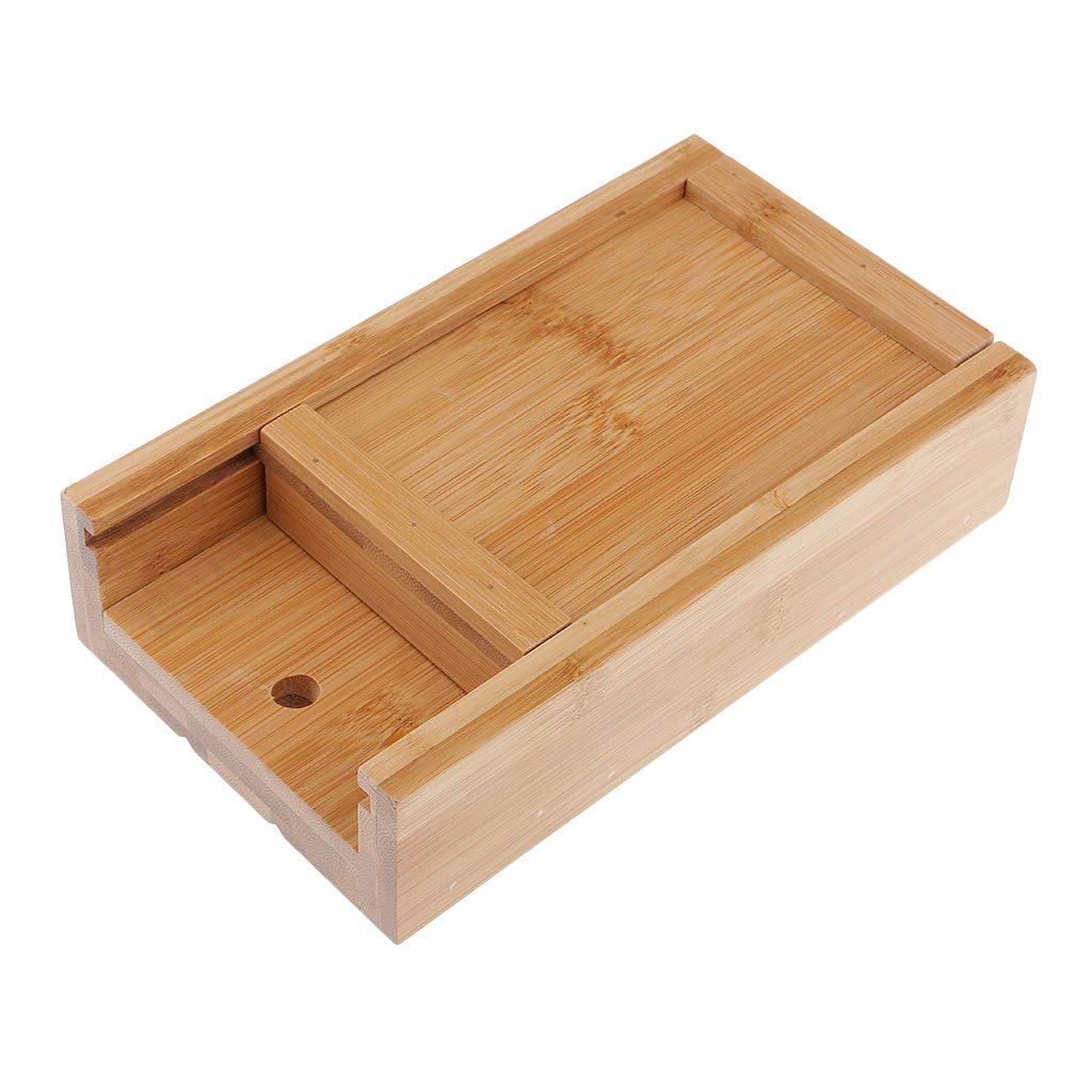 Premium Bamboo Soap Cutter & Beveler Tool - Handmade Soap Making Kit for DIY Candle & Soap Crafting - Perfect for Home Soap Makers & Small Business Owners