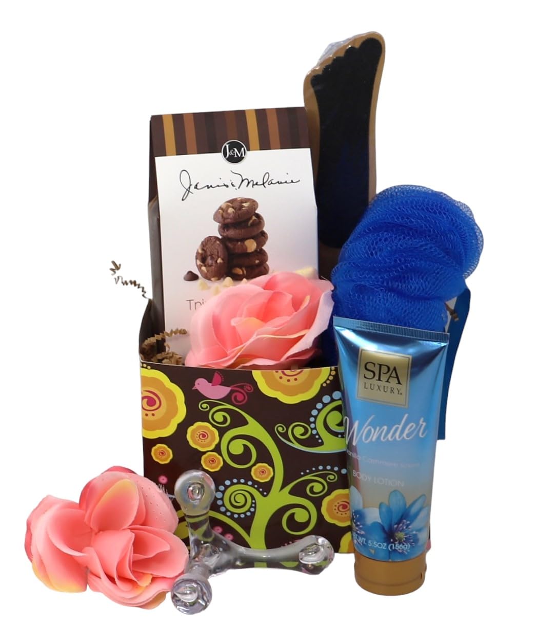 Premium Spa Gift Basket for Mother's Day - Relaxing Women's Gifts for Home & Office