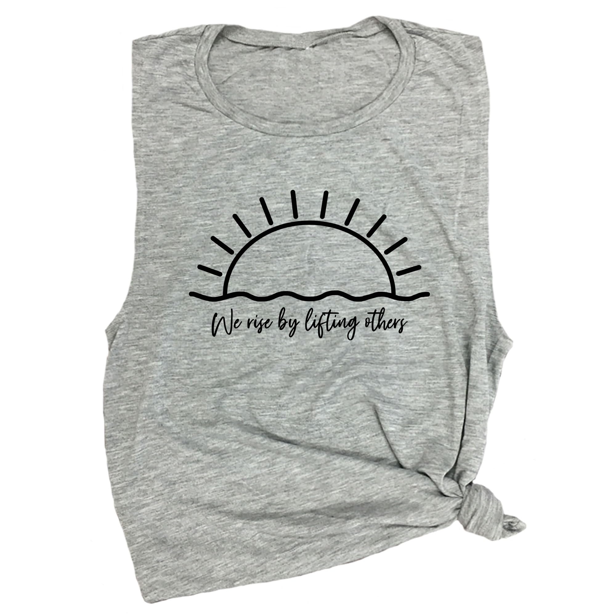 Funny Women's Workout Muscle Tee - Gym & Yoga Top for Active Wear