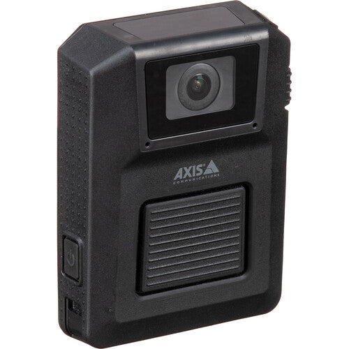 Axis Communications W101 Body Worn Camera - 1080p HD Video, Night Vision, 32GB Storage, IP67 Waterproof (Black) - Ideal for Law Enforcement, Security Guards & Event Staff