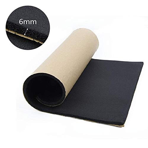 MING-MCZ Acoustic Panels - Soundproof Cotton Car Sound Deadening Mat, Anti-Noise Insulation & Heat Closed Cell Foam for Vehicle Noise Reduction - Car Accessories (Gray) - Perfect for Car Interiors, Home Studios & Office Soundproofing