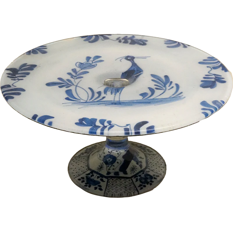 Delft Blue Ceramic Vase - Handcrafted Dutch Porcelain Home Decor for Living Room, Dining Table & Wedding Centerpieces