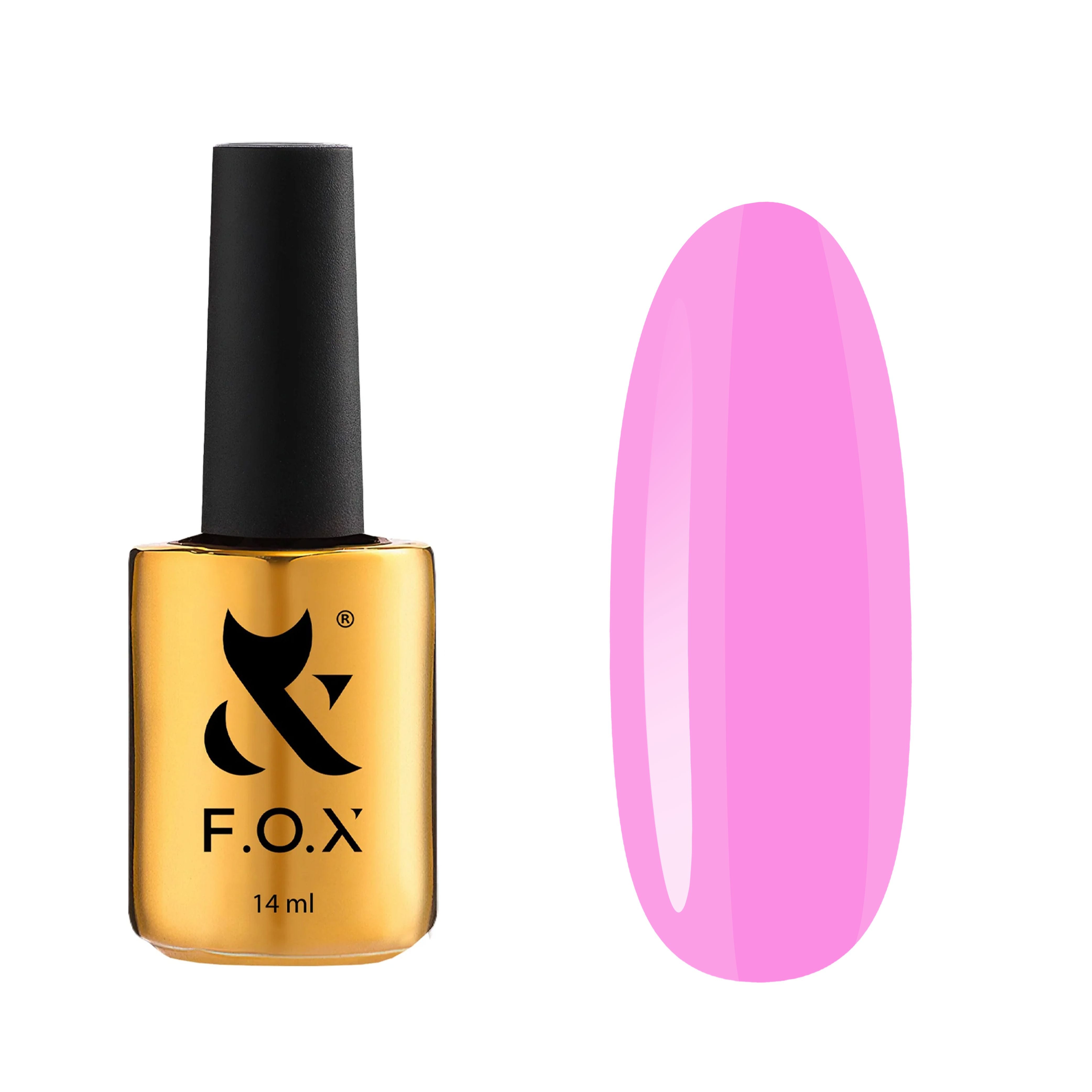 F.O.X Acryl Gel Bottle 025 - 14ml Professional Nail Art Acrylic Liquid for Salon & DIY Manicure - Perfect for Nail Extensions, Sculpting & French Tips