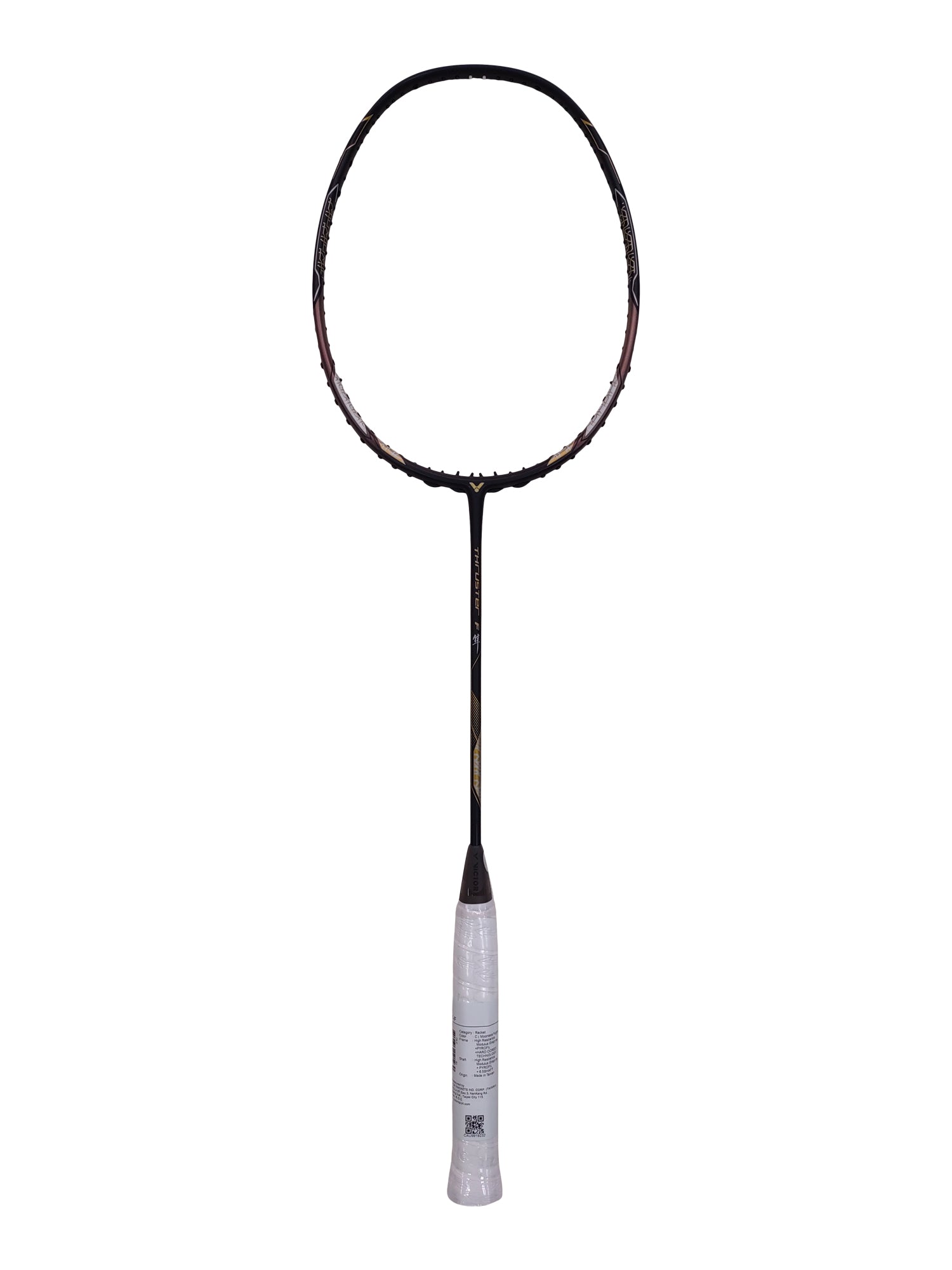 Victor TK F Falcon Badminton Racket for Advanced Players - Lightweight Carbon Fiber Shuttlecock Racket for Professional Training & Competitive Matches
