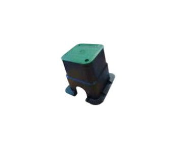Lockable Square Valve Box for Residential Use - 150mm Top x 210mm Deep (HR606SQKL) | Ideal for Underground Utility Access & Irrigation Systems