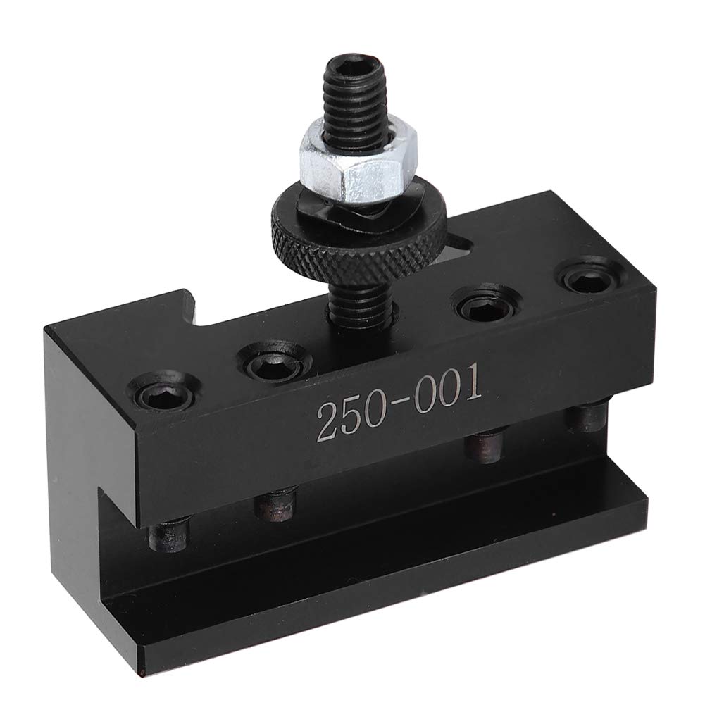 250-001 High Carbon Steel Tool Post Accessories Set for Lathe - Precision Grooving, Cutting, Reaming & Drilling | Ideal for Metalworking, Machining & DIY Projects